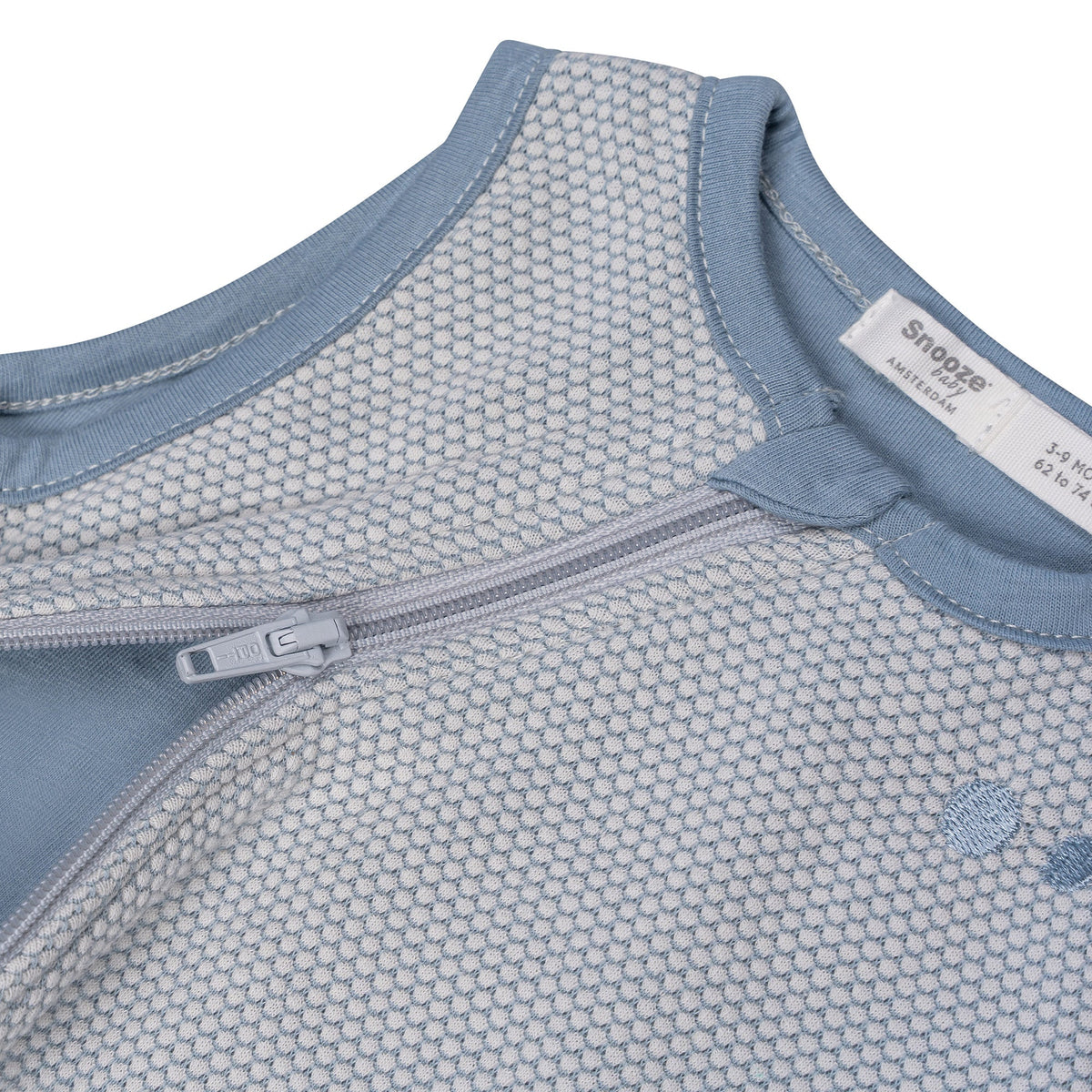 Sleepsuit Baby TOG 1.0 Spring and Summer 0 - 6 Months Fresh Blue_Sleepsuits_Snoozebaby