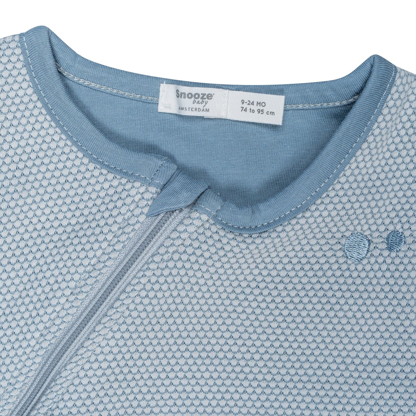 Sleepsuit Baby TOG 1.0 Spring and Summer 6 - 14 Months Fresh Blue_Sleepsuits_Snoozebaby