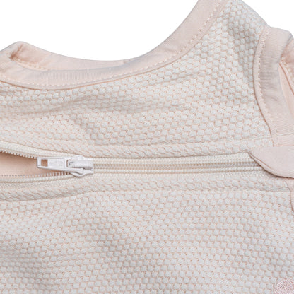 Sleepsuit Baby TOG 1.0 Spring and Summer 0 - 6 Months Peach Blush Pink_Sleepsuits_Snoozebaby