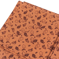 Muslin Cloth XL Baby 120x120 cm Organic Toffee Lemon Brown_Muslin Cloths_Snoozebaby