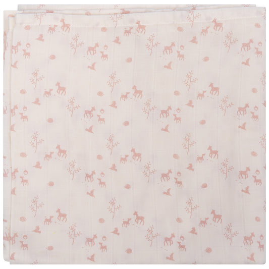 Hydrofiele doek XL 120x120 cm Blush Springtime