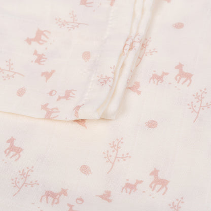 Mulltuch XL 120x120 cm Blush Springtime