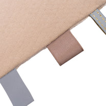 Cuddle Cloth Baby 25x25 cm Organic Desert Sand Brown_Cuddle Cloths_Snoozebaby