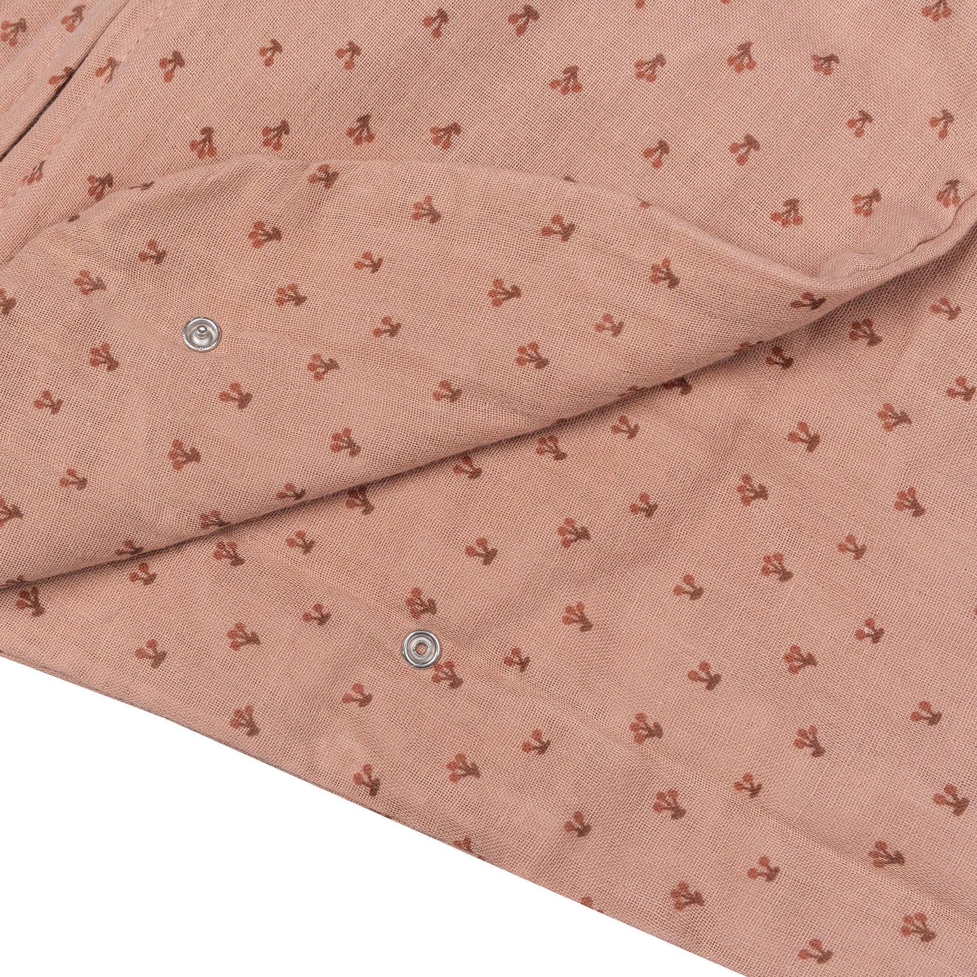 Sleepsuit Baby TOG 1.0 Spring and Summer 6 - 14 Months Cherry Pink_Sleepsuits_Snoozebaby