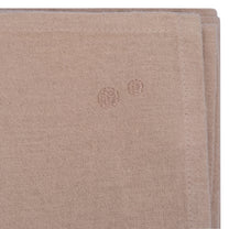 Swaddle Blanket XL Baby Flannel 120x120 cm Organic Desert Sand Brown_Swaddle Blankets_Snoozebaby