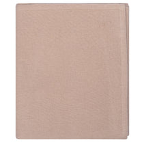 Swaddle Blanket XL Baby Flannel 120x120 cm Organic Desert Sand Brown_Swaddle Blankets_Snoozebaby
