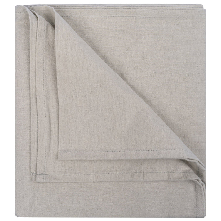 Swaddle Blanket XL Baby Flannel 120x120 cm Organic Mystic Mint Green_Swaddle Blankets_Snoozebaby