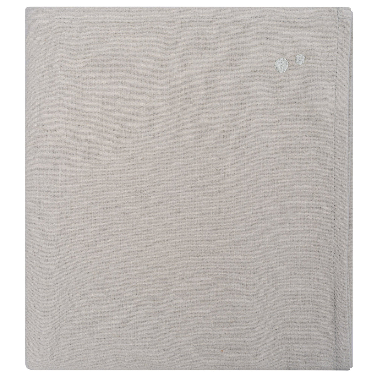 Swaddle Blanket XL Baby Flannel 120x120 cm Organic Mystic Mint Green_Swaddle Blankets_Snoozebaby