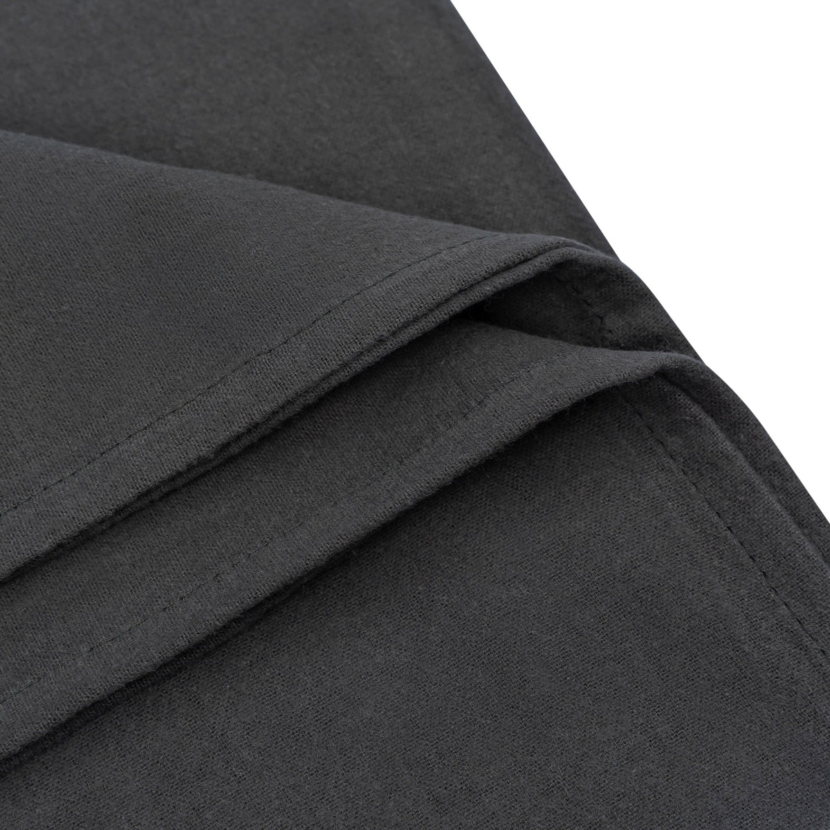 Swaddle Blanket XL Baby Flannel 120x120 cm Organic Dark Green_Swaddle Blankets_Snoozebaby