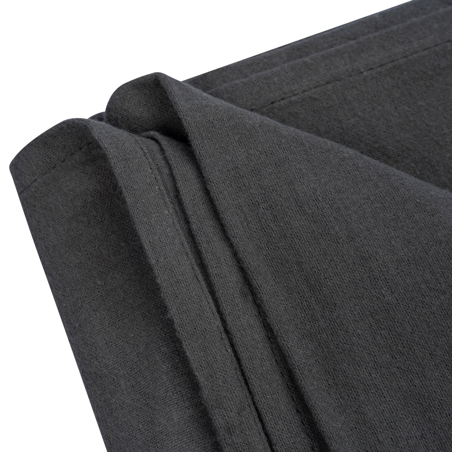 Swaddle Blanket XL Baby Flannel 120x120 cm Organic Dark Green_Swaddle Blankets_Snoozebaby