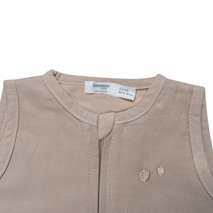 Sleepsuit Baby TOG 0.5 Spring and Summer 0 - 6 Months Desert Sand Brown_Sleepsuits_Snoozebaby