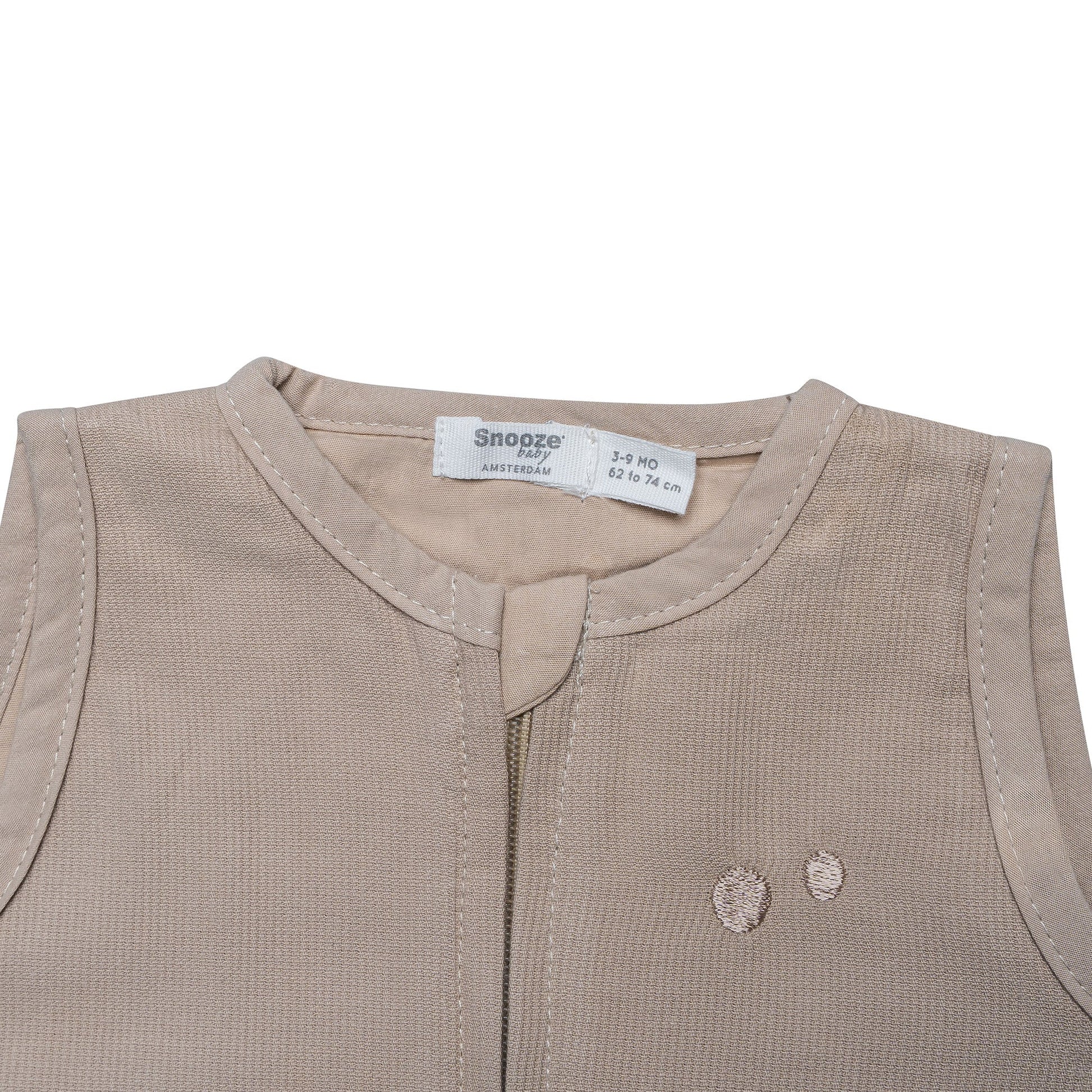 Sleepsuit Baby TOG 0.5 Spring and Summer 0 - 6 Months Desert Sand Brown_Sleepsuits_Snoozebaby