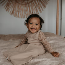 Sleepsuit Baby TOG 0.5 Spring and Summer 9 - 24 Months Desert Sand Brown_Sleepsuits_Snoozebaby