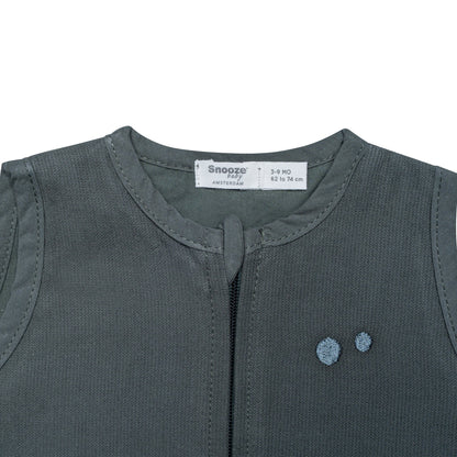 Sleepsuit Baby TOG 0.5 Spring and Summer 0 - 6 Months Dark Green_Sleepsuits_Snoozebaby