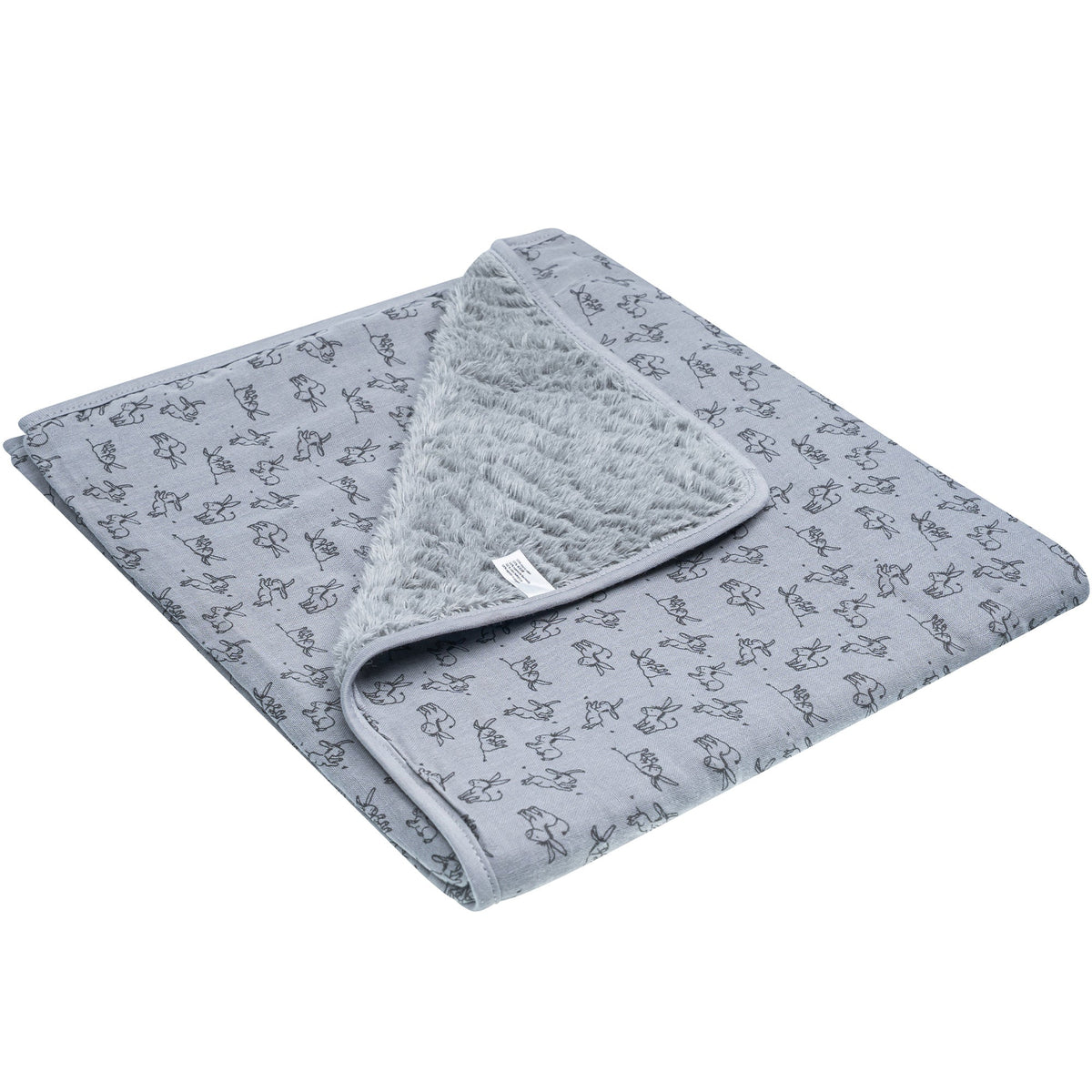 Blanket Crib Baby 75x100 cm TOG 2.0 Cloudy Grey_Blankets Crib_Snoozebaby