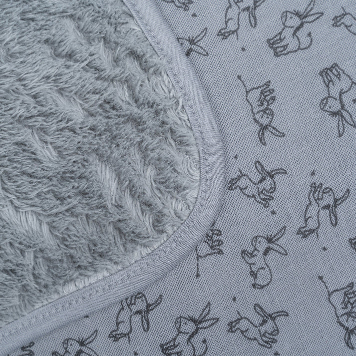 Blanket Crib Baby 75x100 cm TOG 2.0 Cloudy Grey_Blankets Crib_Snoozebaby