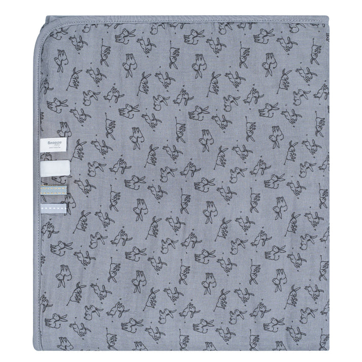 Blanket Crib Baby 75x100 cm TOG 2.0 Cloudy Grey_Blankets Crib_Snoozebaby
