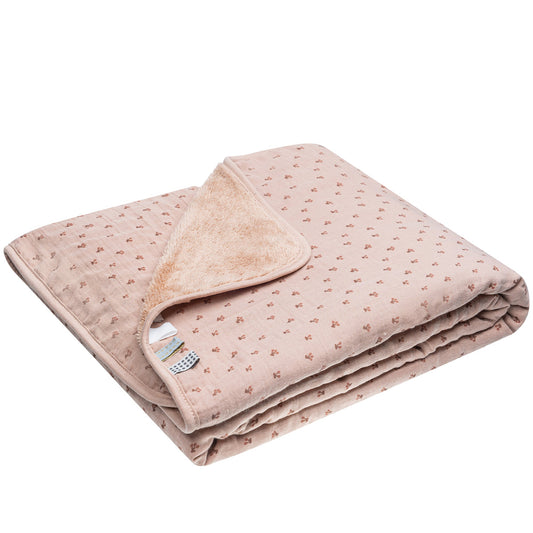 Blanket Cot Baby 100x150 cm TOG 2.0 Cherry Pink_Blankets Cot_Snoozebaby
