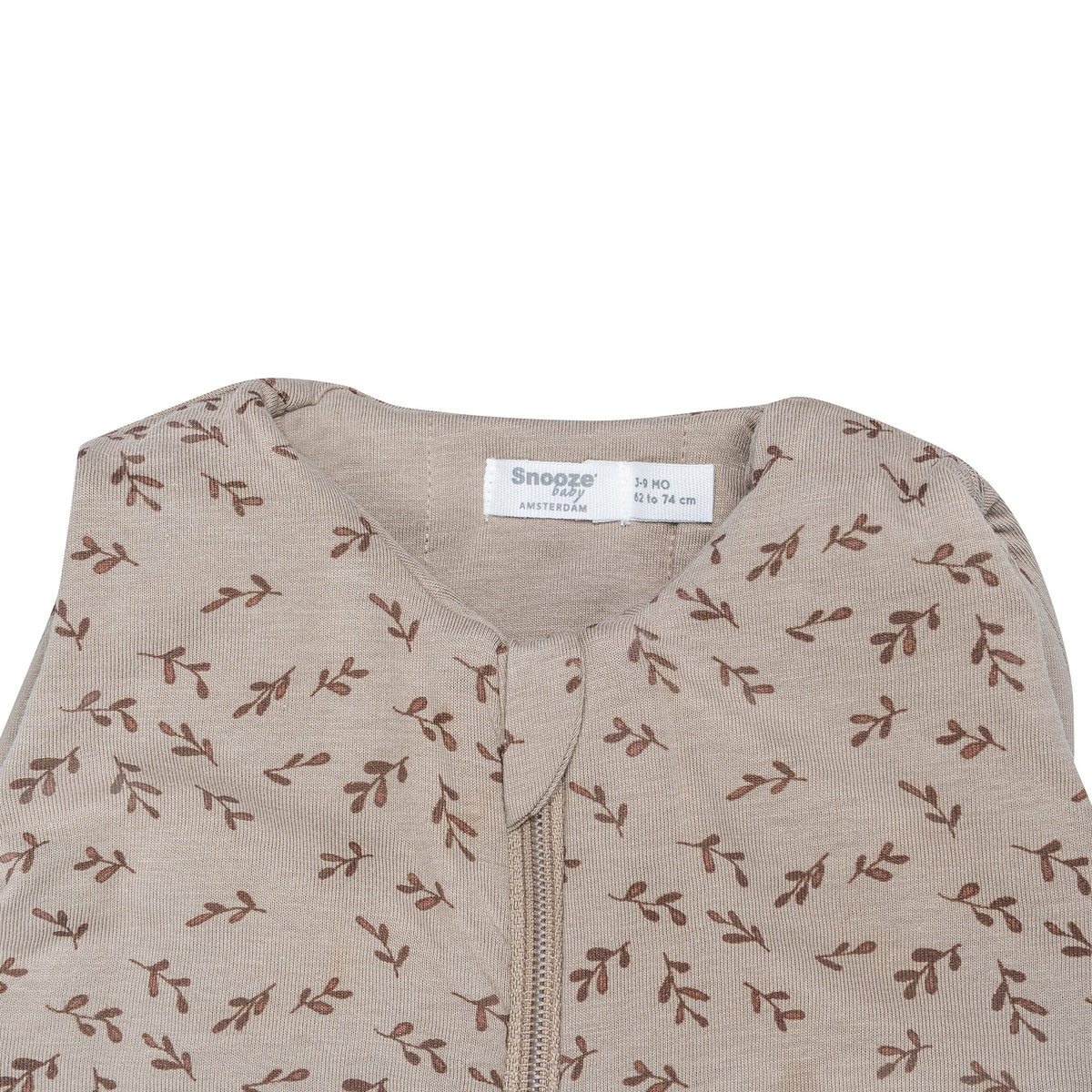 Sleepsuit Baby TOG 1.5 Spring and Summer 0 - 6 Months Hazel Brown_Sleepsuits_Snoozebaby