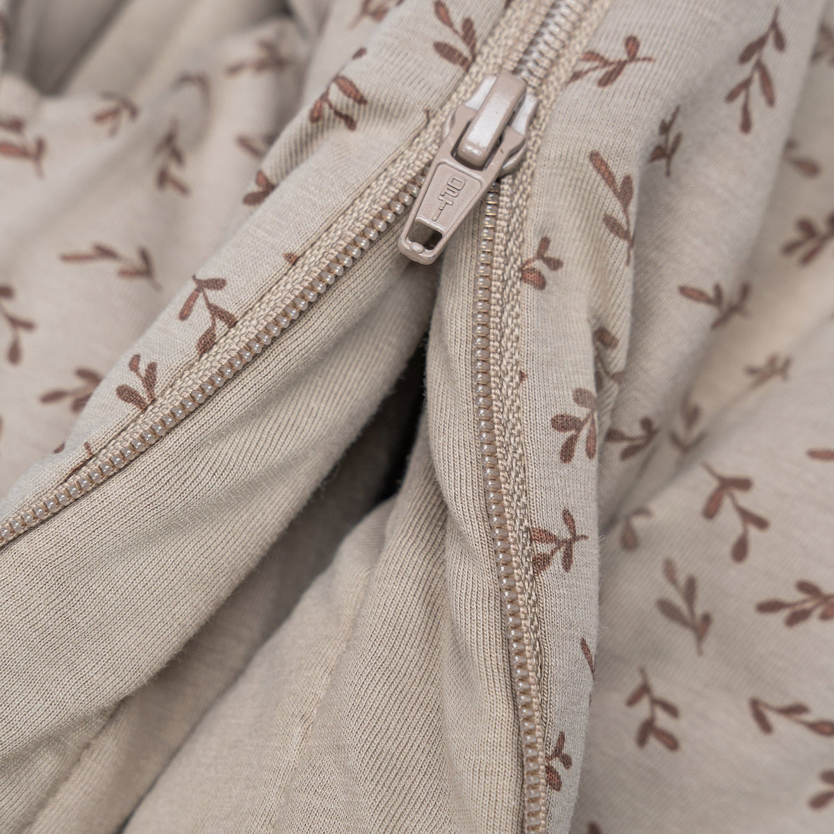 Sleepsuit Baby TOG 1.5 Spring and Summer 0 - 6 Months Hazel Brown_Sleepsuits_Snoozebaby