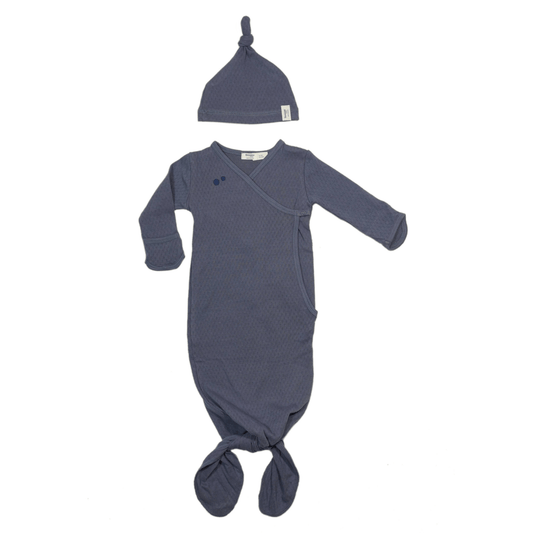 Baby Cocoon with Hat 0 - 3 months Blue Nights_Cocoons_Snoozebaby
