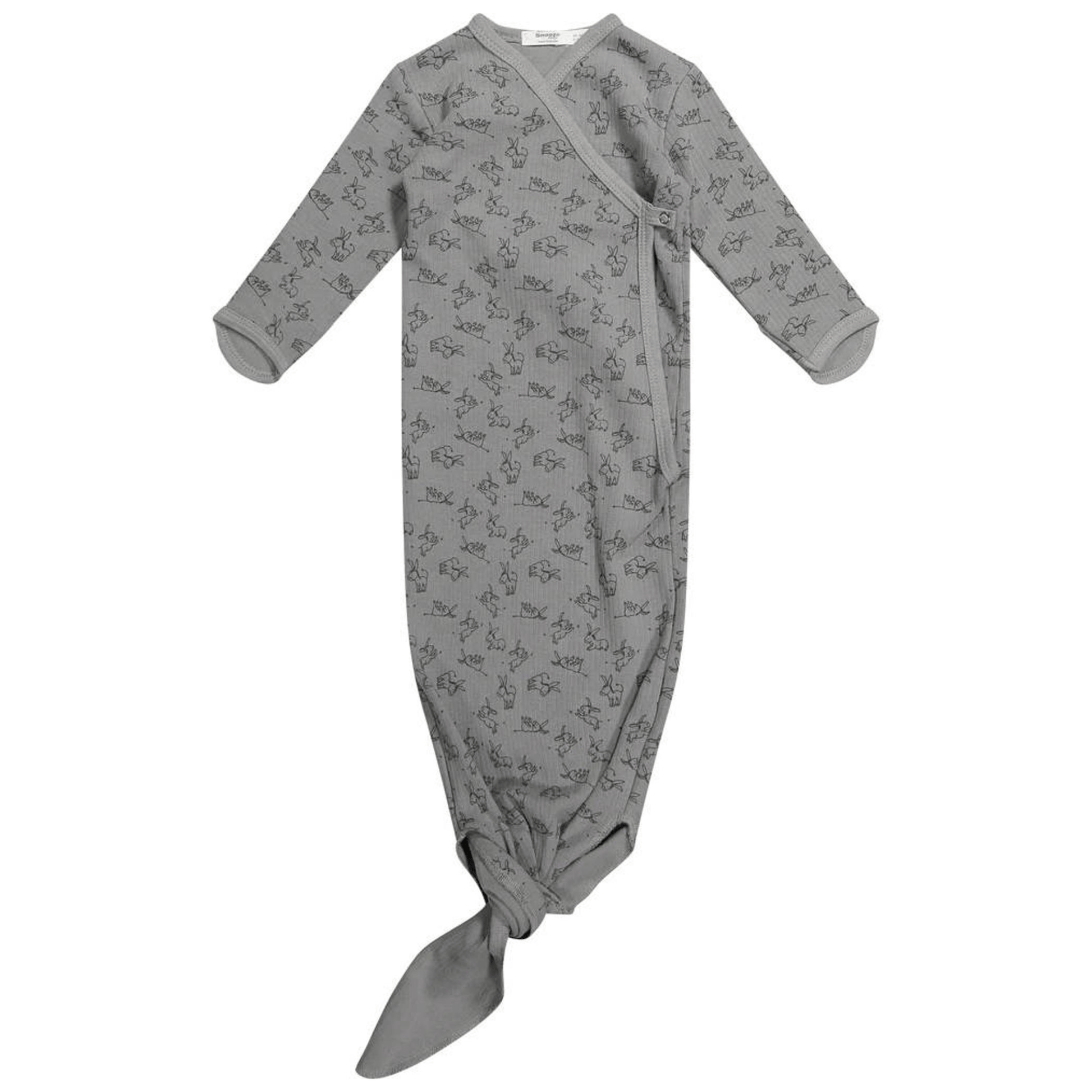 Baby Cocoon with Hat 0 - 3 months Cloudy Grey_Cocoons_Snoozebaby
