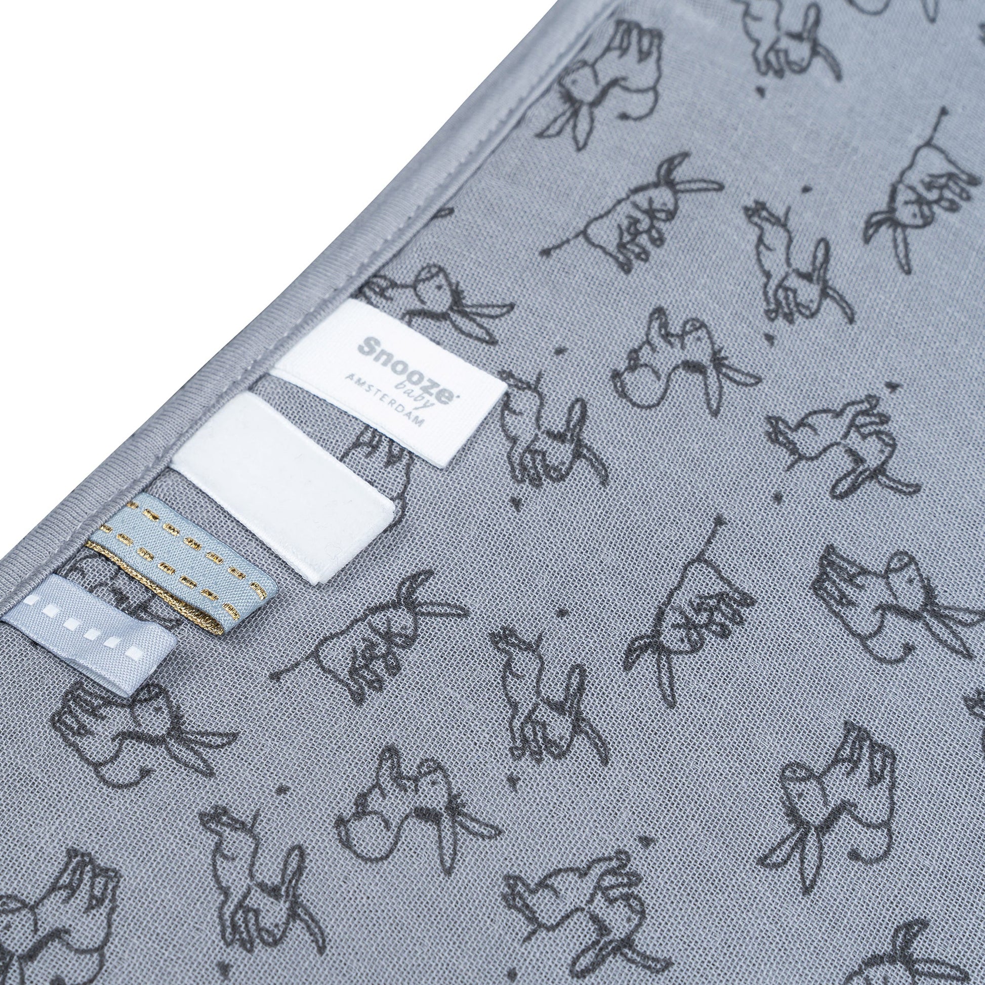 Blanket Cot Baby 100x150 cm TOG 2.0 Cloudy Grey_Blankets Crib_Snoozebaby