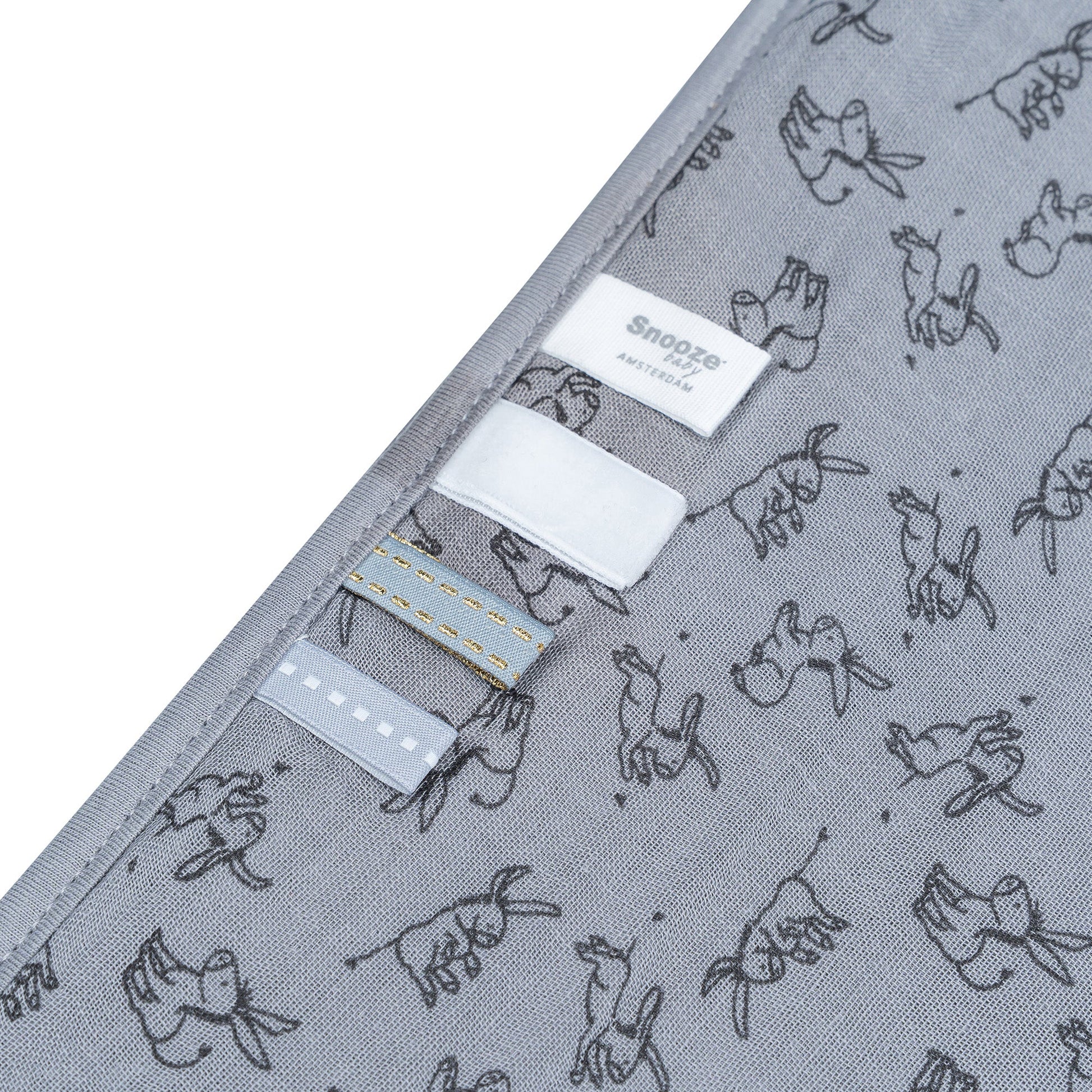 Blanket Crib Baby 75x100 cm TOG 2.0 Cloudy Grey_Blankets Crib_Snoozebaby