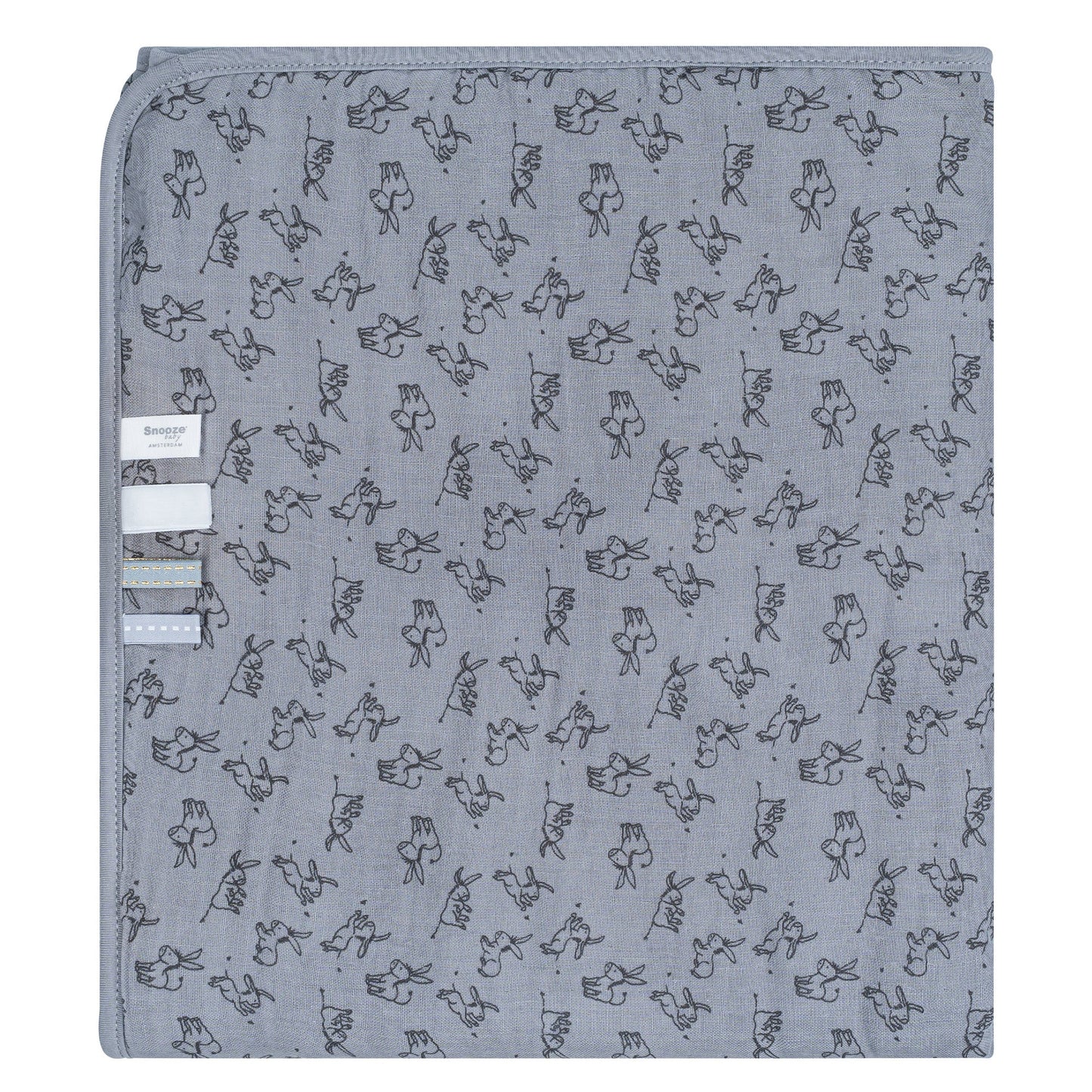 Blanket Crib Baby 75x100 cm TOG 2.0 Cloudy Grey_Blankets Crib_Snoozebaby