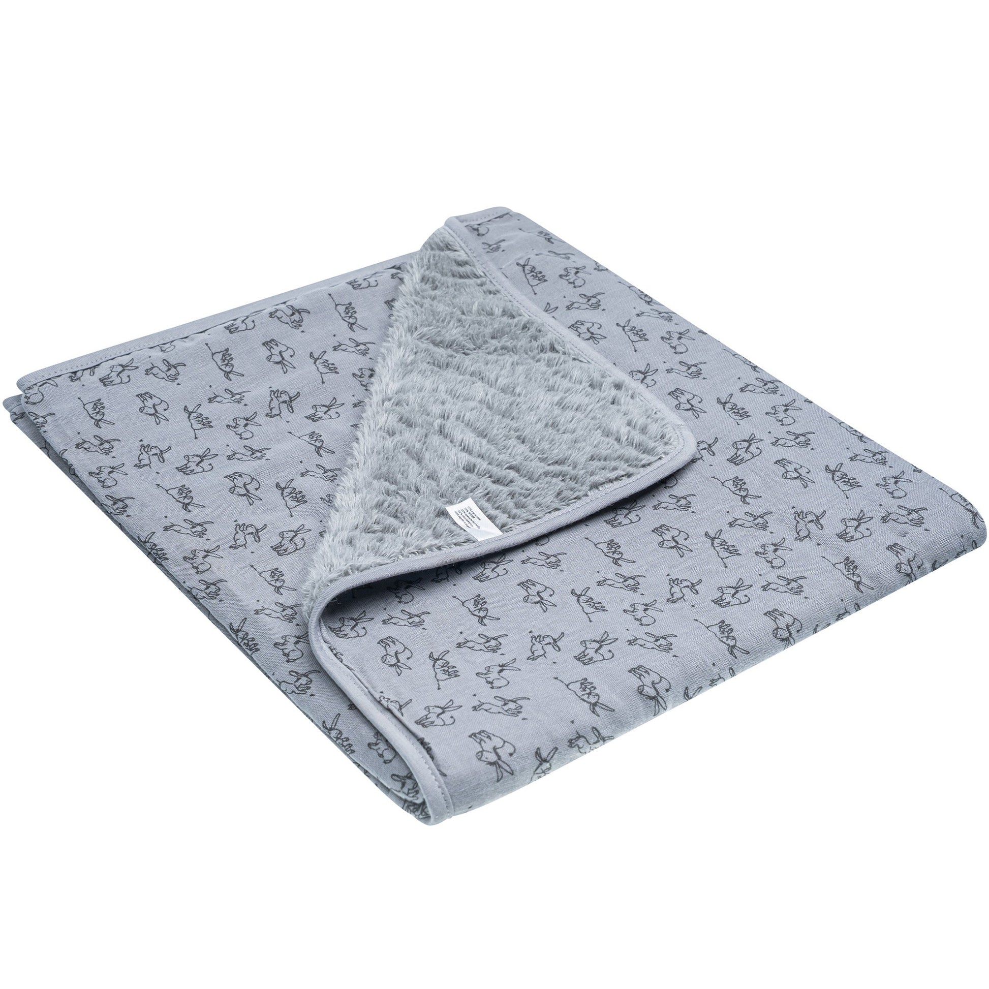 Blanket Crib Baby 75x100 cm TOG 2.0 Cloudy Grey_Blankets Crib_Snoozebaby