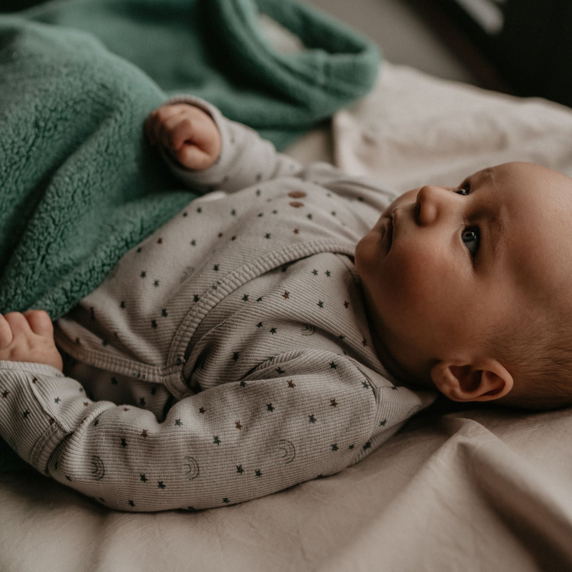 Blanket Crib Baby 75x100 cm TOG 2.0 Smokey Green_Blankets Crib_Snoozebaby