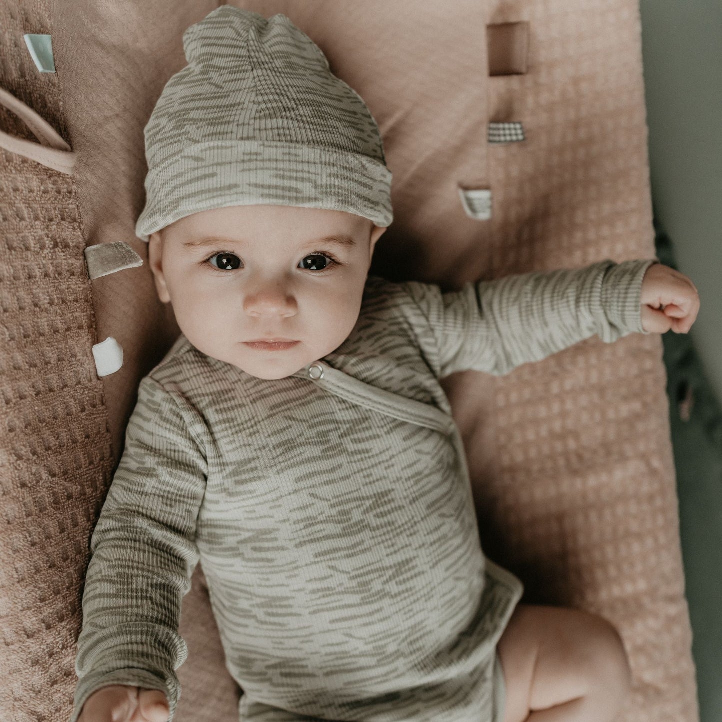 Changing Mat Cover Baby Desert Sand Brown 45x72 cm_Changing Covers_Snoozebaby