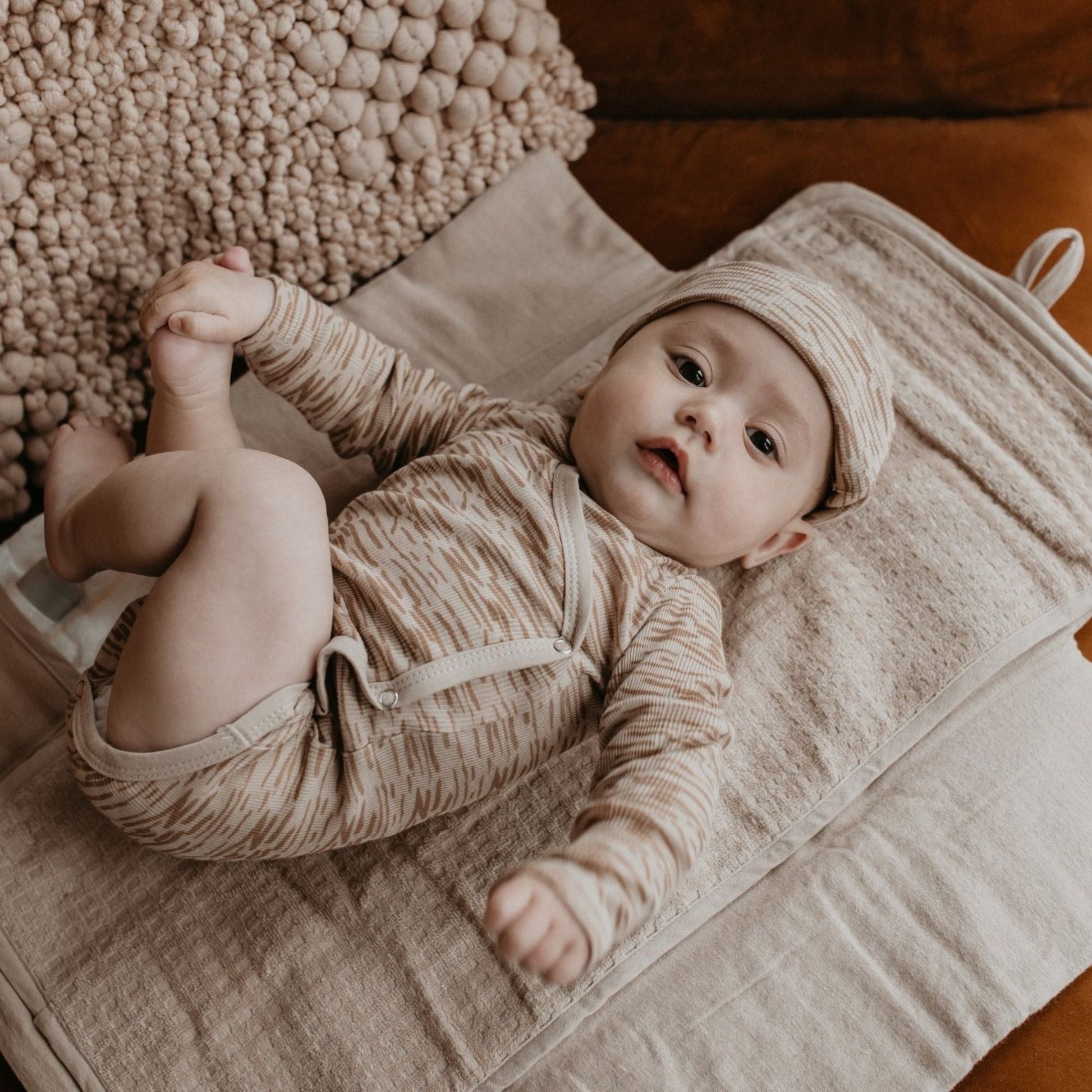 Changing Pad Baby Desert Sand Brown_Changing Pads_Snoozebaby