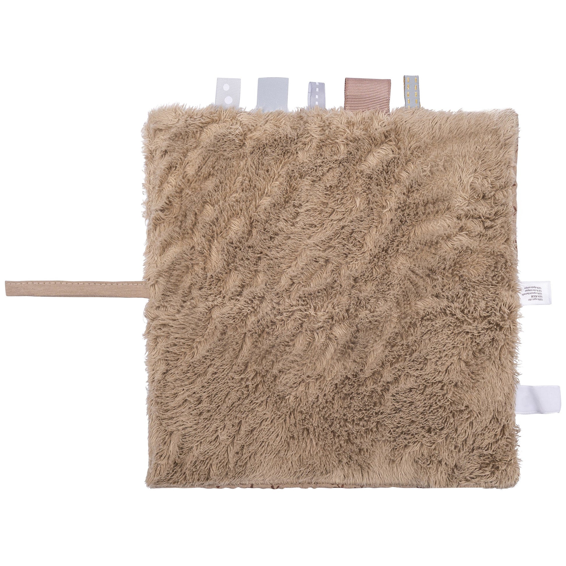 Cuddle Cloth Baby 25x25 cm Organic Hazel Brown_Cuddle Cloths_Snoozebaby