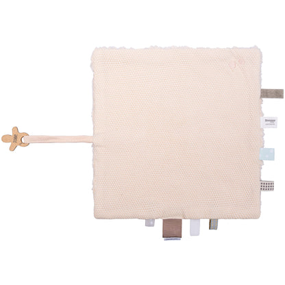 Cuddle Cloth Baby 25x25 cm Organic Peach Blush Pink_Cuddle Cloths_Snoozebaby
