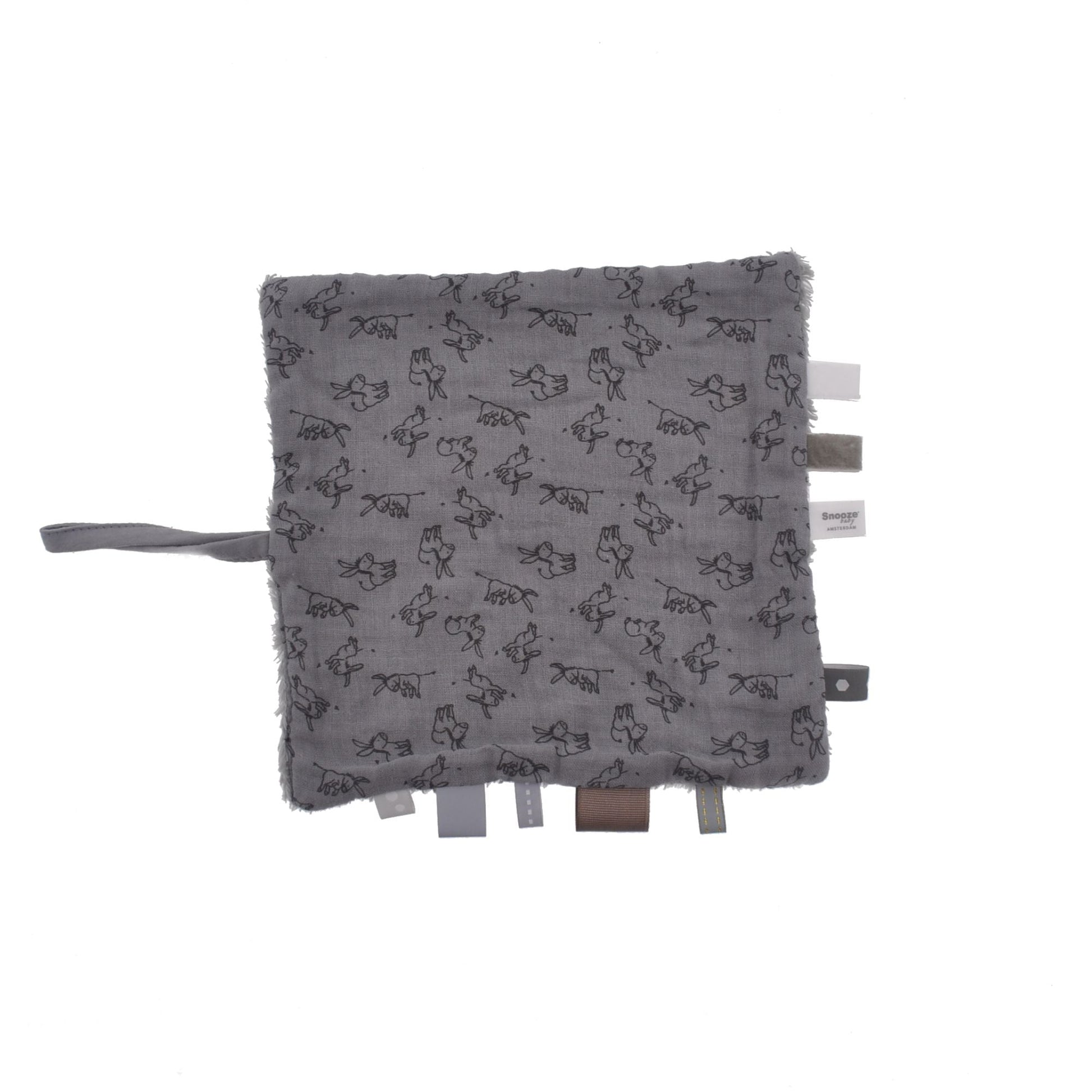 Cuddle Cloth Baby Organic Cloudy Grey_Cuddle Cloths_Snoozebaby