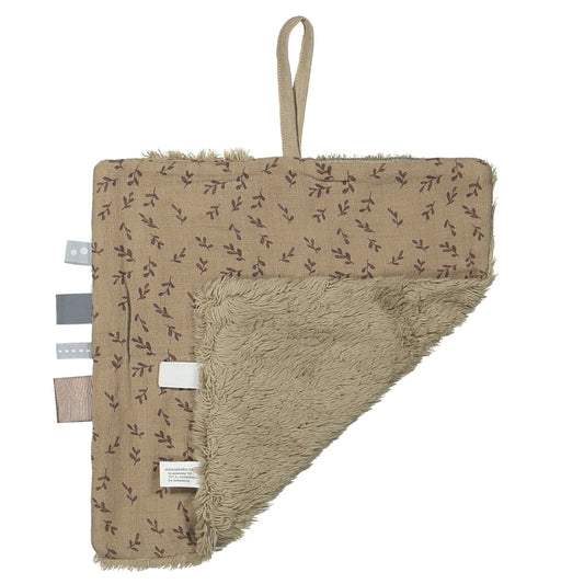 Cuddle Cloth Baby Organic Hazel Brown_Cuddle Cloths_Snoozebaby