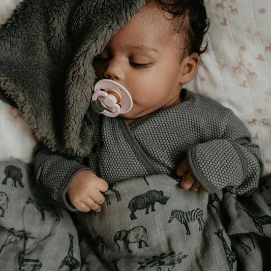 Cuddle Cloth Baby Organic Storm Grey_Cuddle Cloths_Snoozebaby