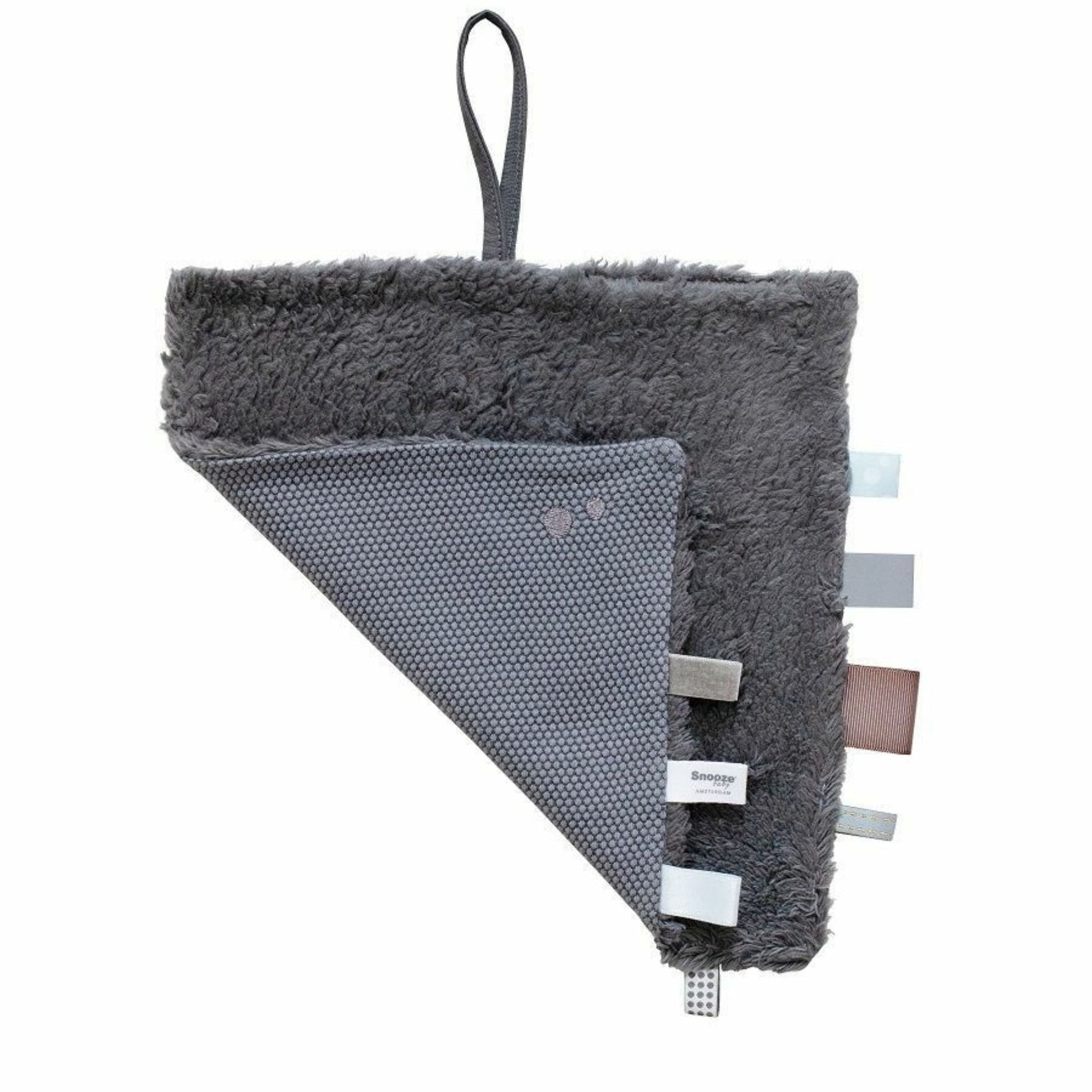Cuddle Cloth Baby Organic Storm Grey_Cuddle Cloths_Snoozebaby