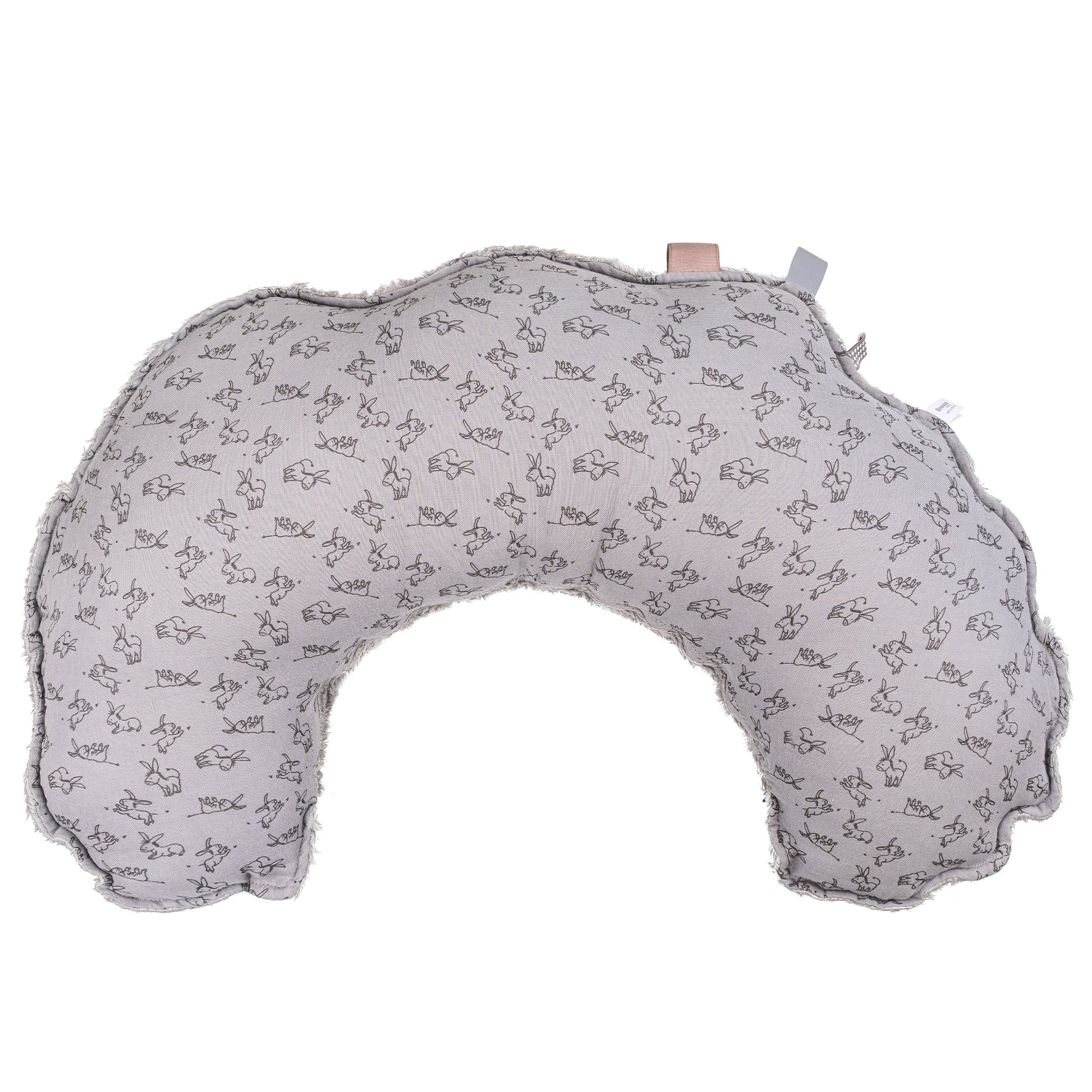 Feeding Pillow Baby Cloudy Grey_Feeding Pillows_Snoozebaby