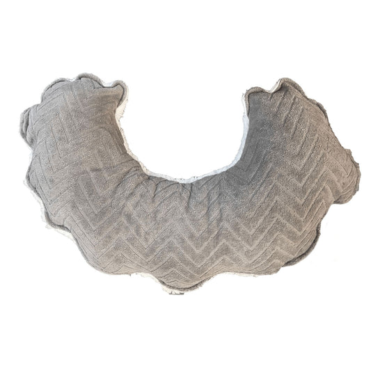 Feeding Pillow Baby Cloudy Grey_Feeding Pillows_Snoozebaby