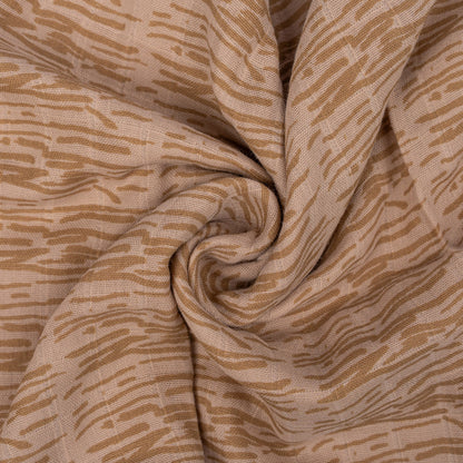 Muslin Cloth Baby 80x80 cm Organic Desert Sand Brown_Muslin Cloths_Snoozebaby