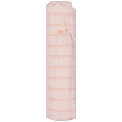 Muslin Cloth Baby 80x80 cm Organic Milky Rust Pink_Muslin Cloths_Snoozebaby