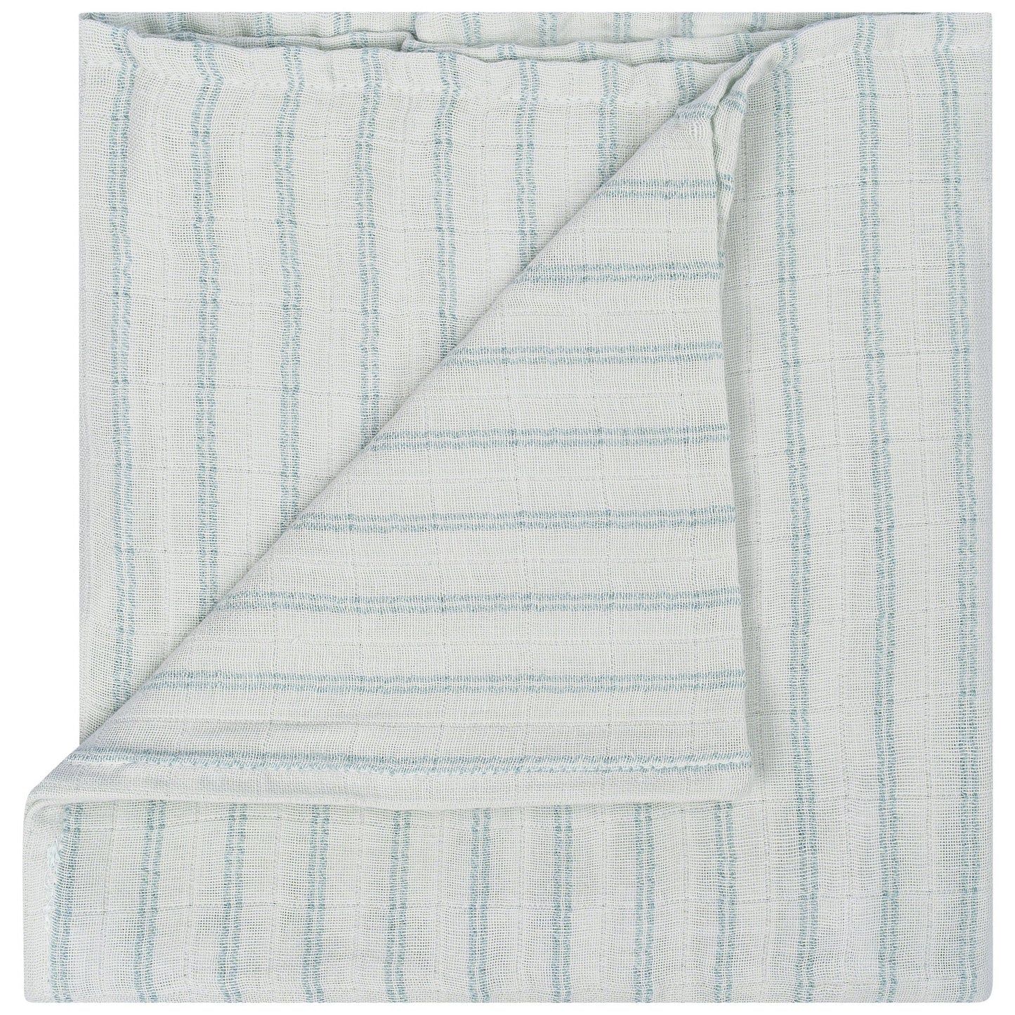 Muslin Cloth Baby 80x80 cm Organic Smokey Green_Muslin Cloths_Snoozebaby