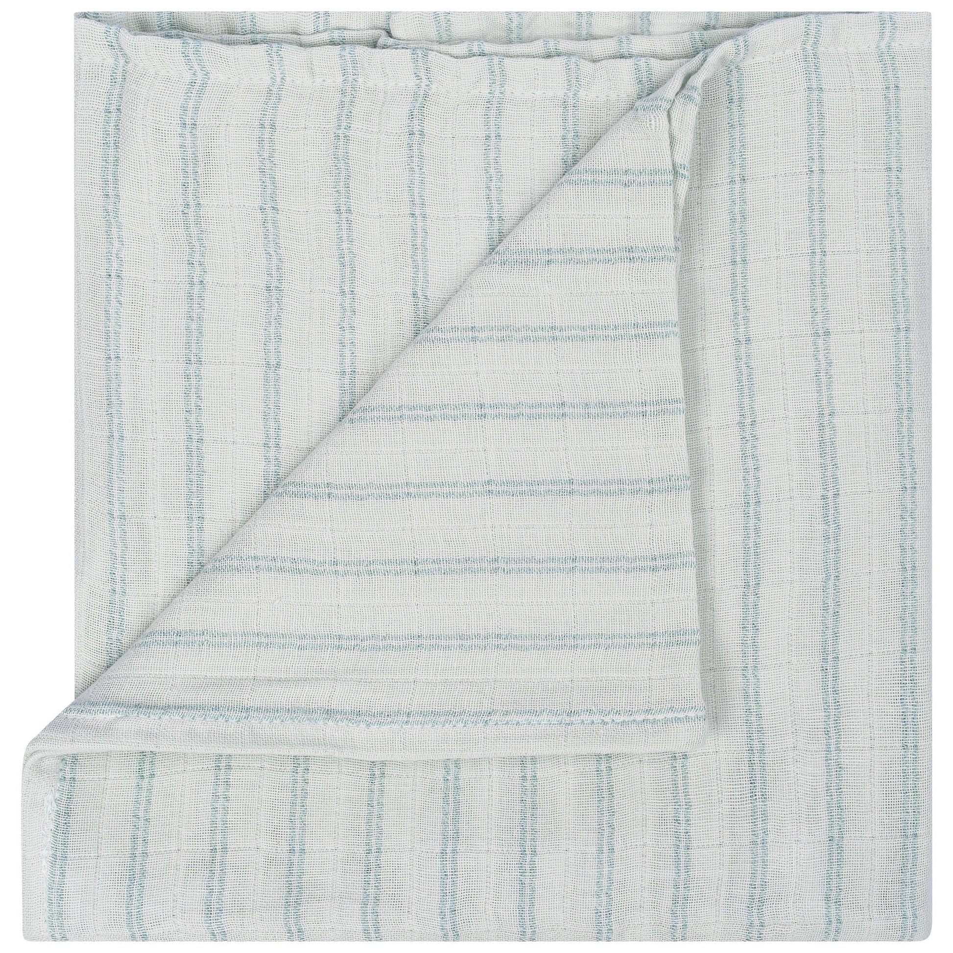 Muslin Cloth Baby 80x80 cm Organic Smokey Green_Muslin Cloths_Snoozebaby