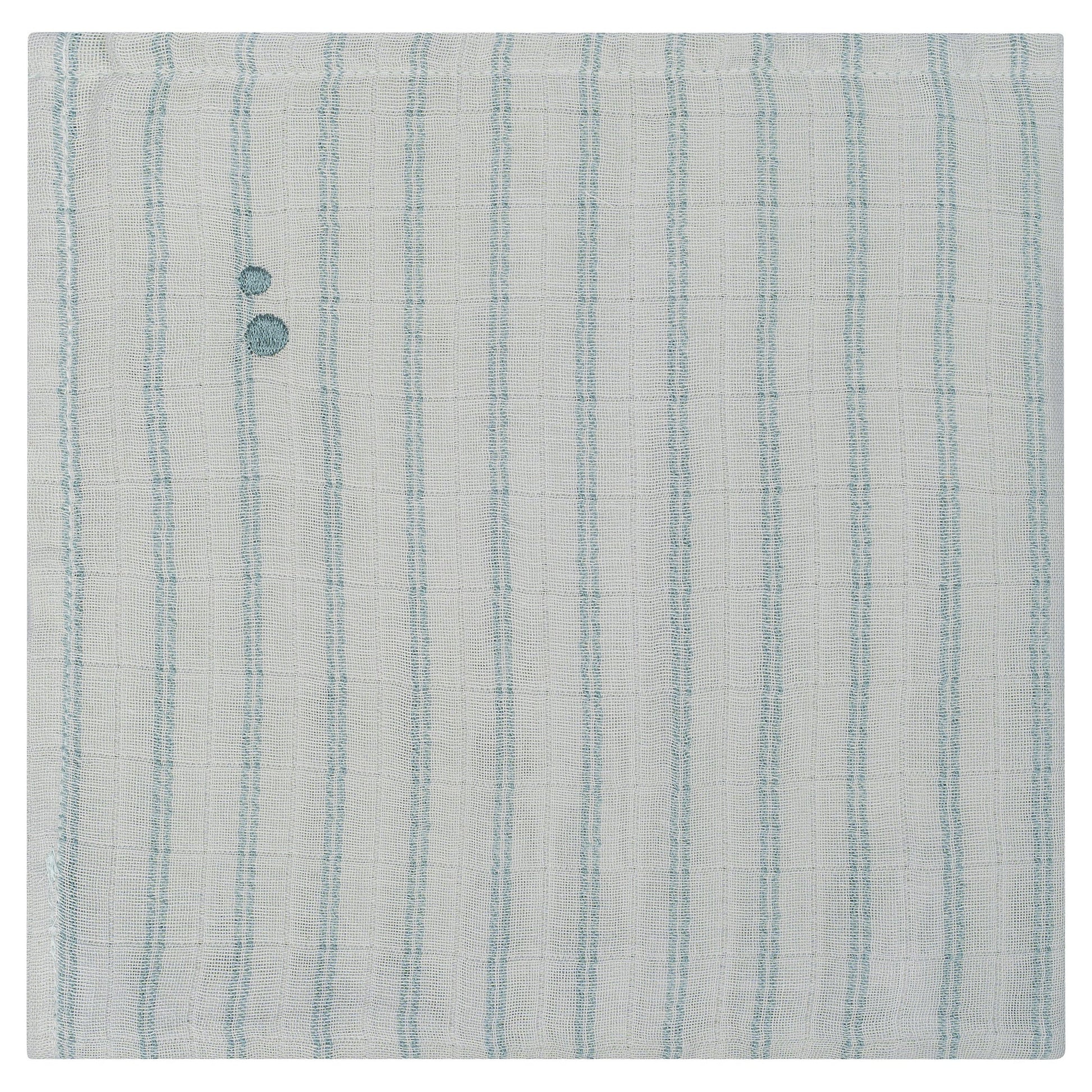 Muslin Cloth Baby 80x80 cm Organic Smokey Green_Muslin Cloths_Snoozebaby