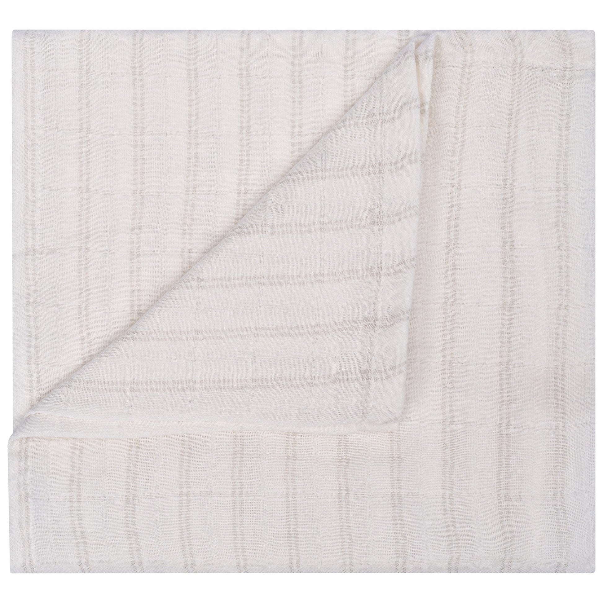 Muslin Cloth Baby 80x80 cm Organic Stone Beige_Muslin Cloths_Snoozebaby