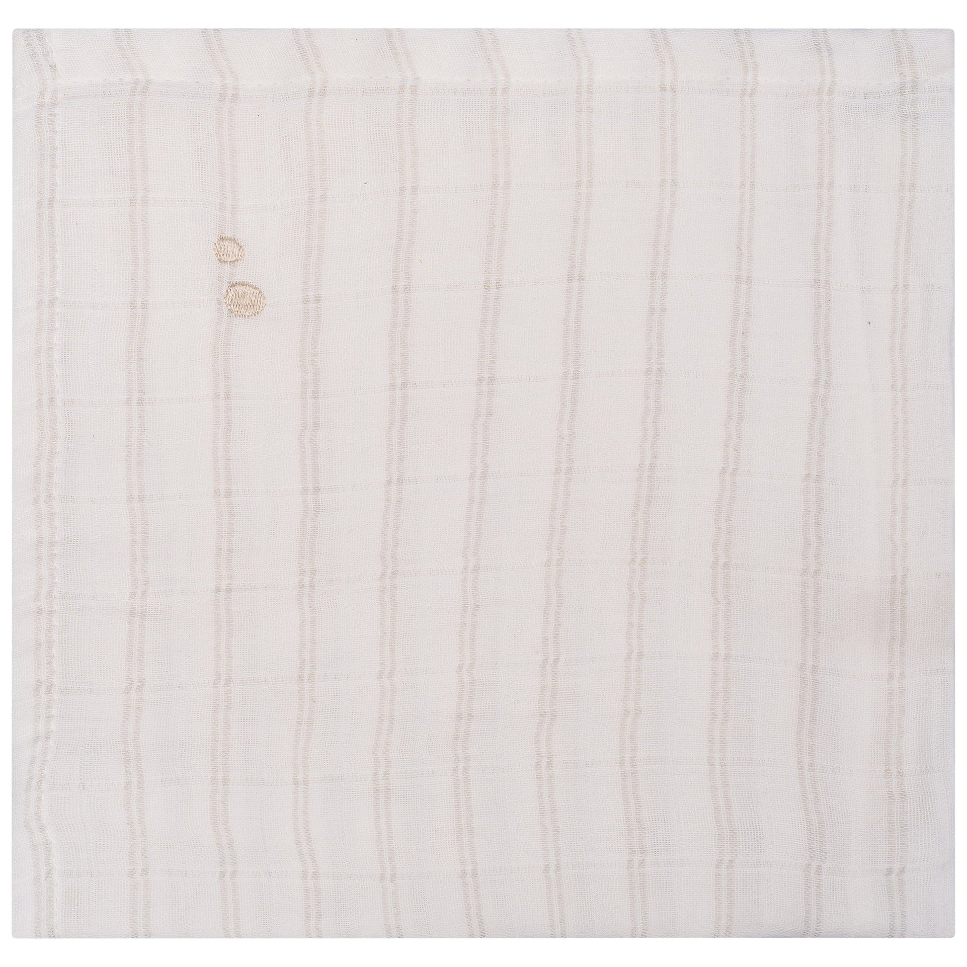 Muslin Cloth Baby 80x80 cm Organic Stone Beige_Muslin Cloths_Snoozebaby