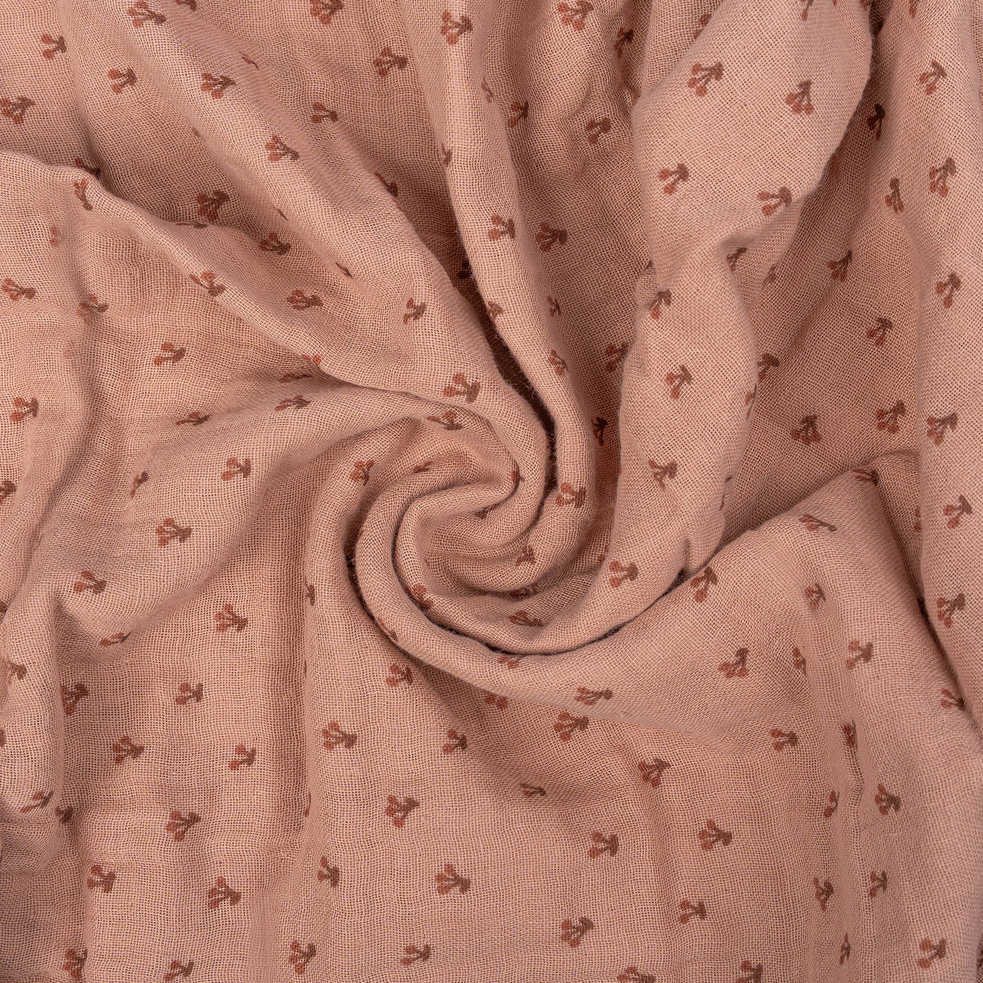 Muslin Cloth XL Baby 120x120 cm Organic Cherry Pink_Muslin Cloths_Snoozebaby