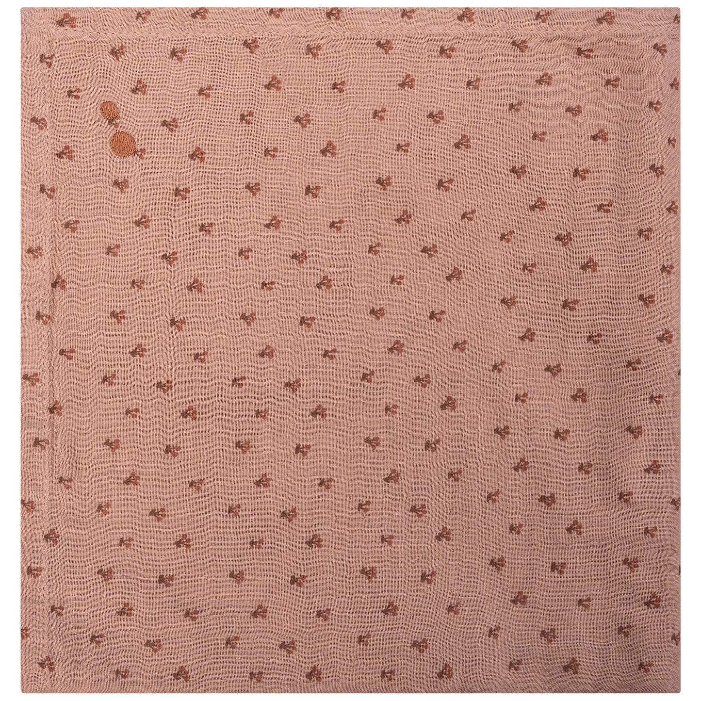 Muslin Cloth XL Baby 120x120 cm Organic Cherry Pink_Muslin Cloths_Snoozebaby